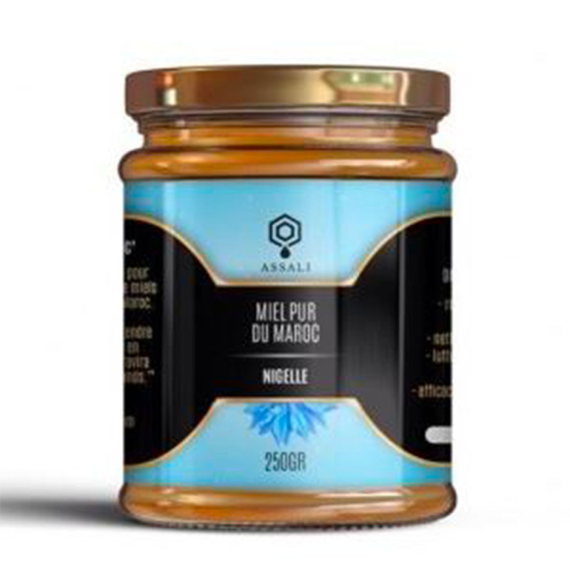 Miel de nigelle du Maroc Assali - 250g